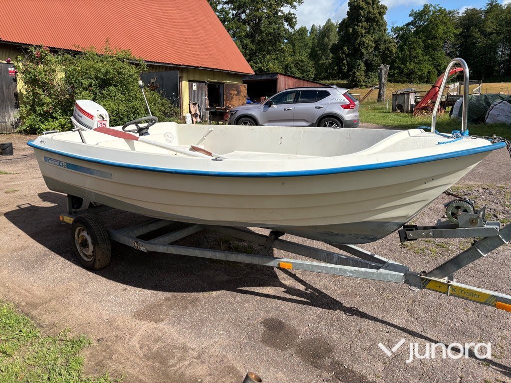 Båt med trailer - Cresent, 432