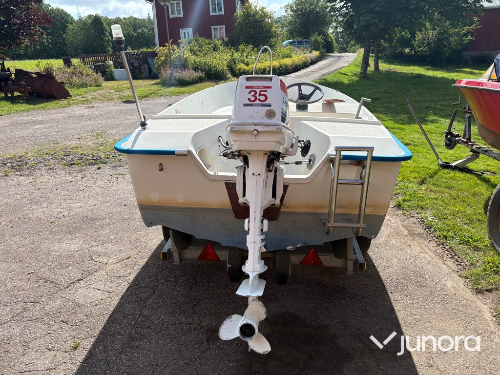 Båt med trailer - Cresent, 432