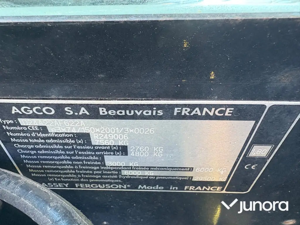 Traktor - Massey Ferguson 5455