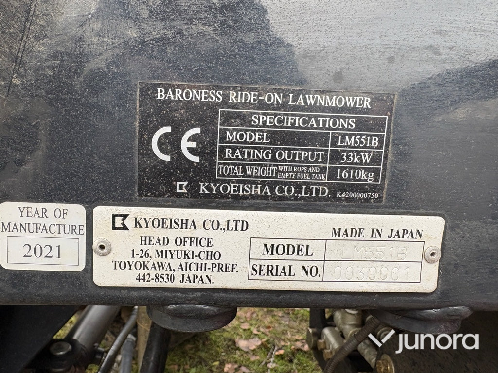 Fairwayklippare – Baroness, LM551B