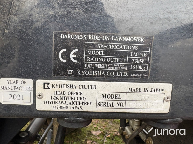 Fairwayklippare – Baroness, LM551B