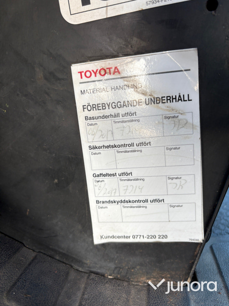 Gaffeltruck Toyota