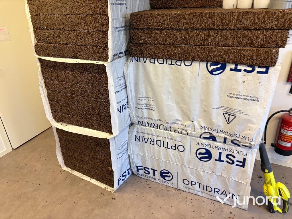 Fuktisolering - FST, Optidrän, Källarvägg