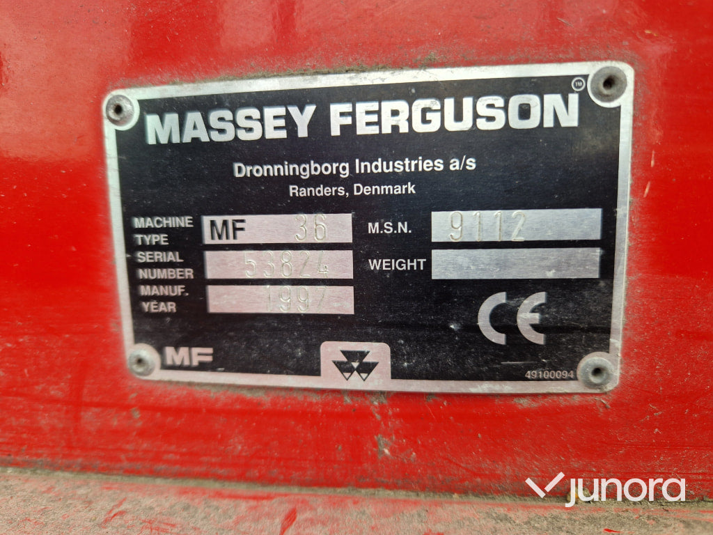 Skördetröska - Massey Ferguson, 36