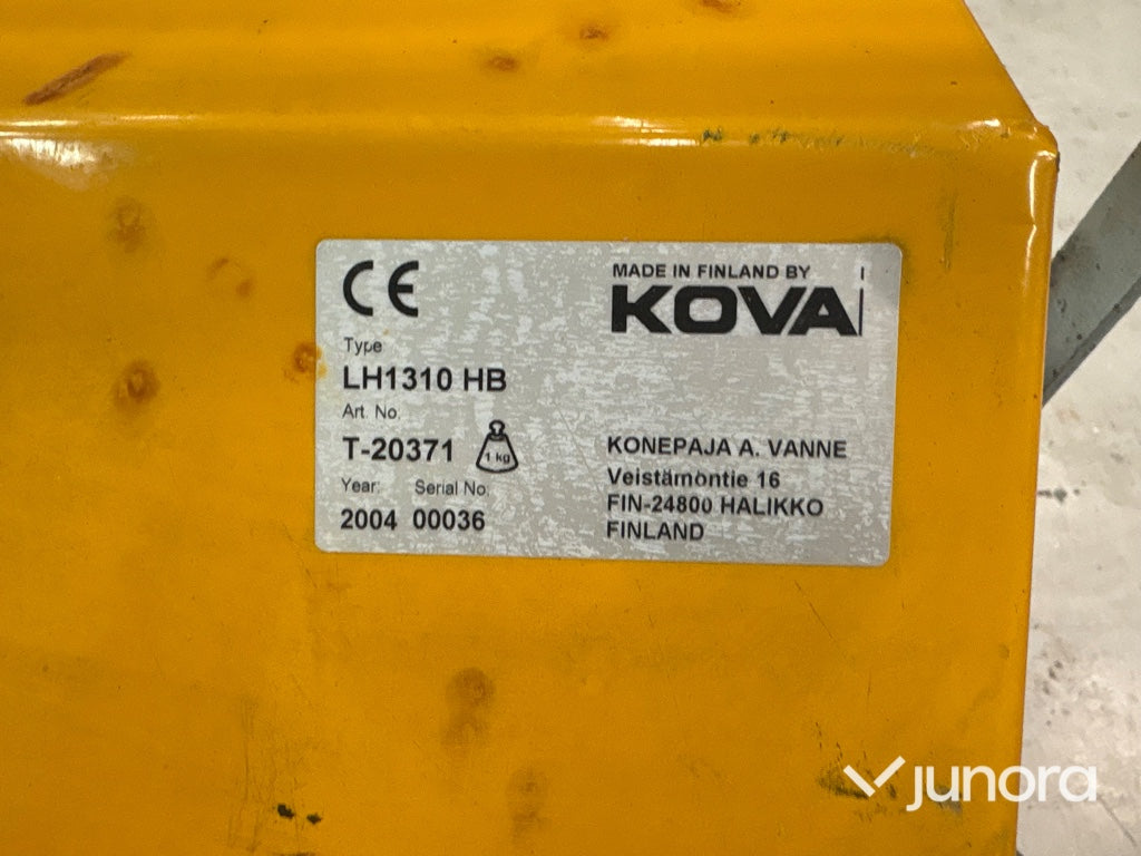 Sopvals + Uppsamlare - Kova, LH1310 HB
