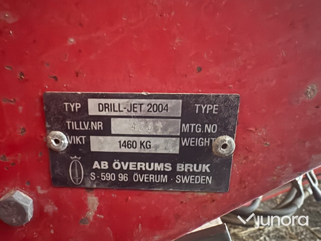 Såmaskin - Överrum / Tive Drill-Jet 2004