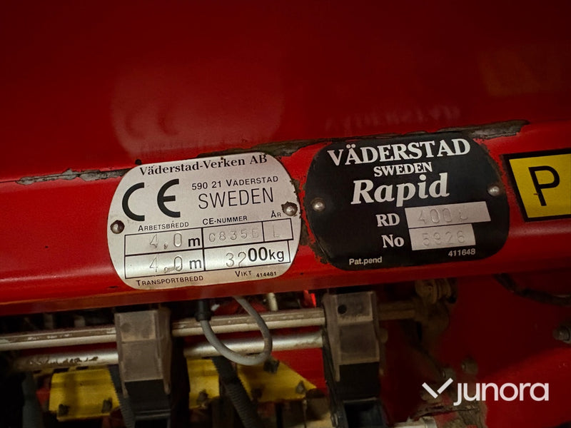 Såmaskin - Väderstad Rapid 400C