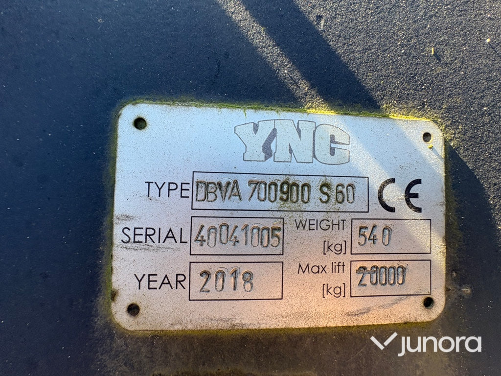 Grävskopa - YNG, DBVA 700900 S60