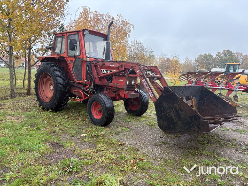 Traktor Volvo BM 500 med Ålö Quick 3030 frontlastare