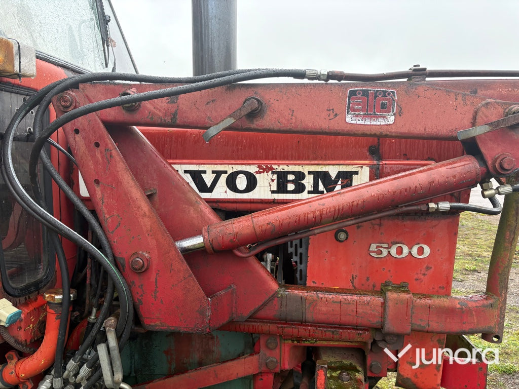 Traktor Volvo BM 500 med Ålö Quick 3030 frontlastare
