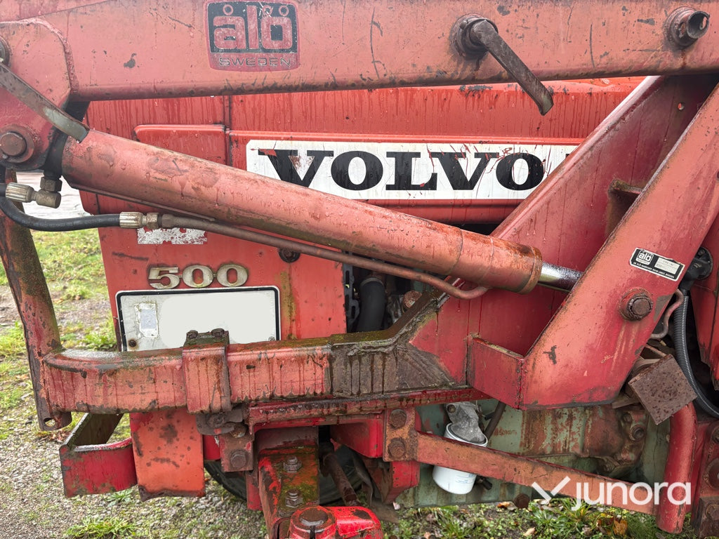Traktor Volvo BM 500 med Ålö Quick 3030 frontlastare
