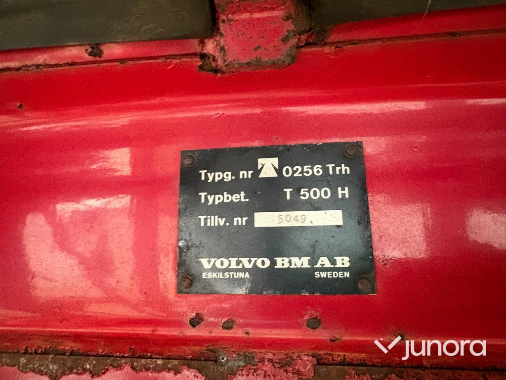 Traktor Volvo BM 500 med Ålö Quick 3030 frontlastare