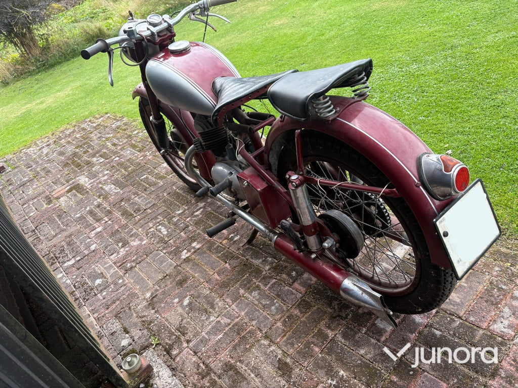 Veteranmotorcykel Monark ILO M/402