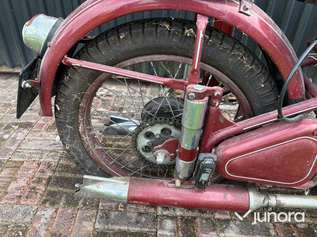 Veteranmotorcykel Monark ILO M/402