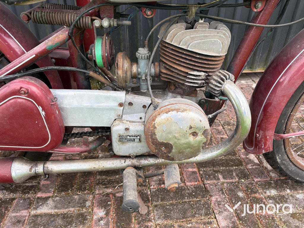 Veteranmotorcykel Monark ILO M/402