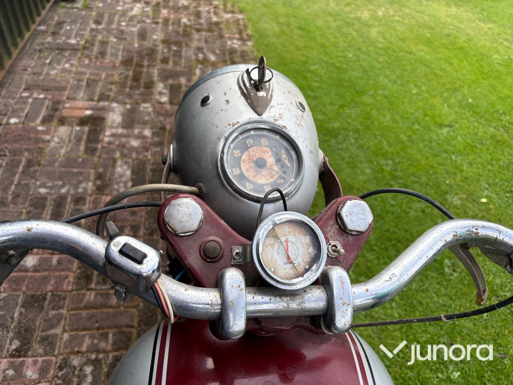 Veteranmotorcykel Monark ILO M/402