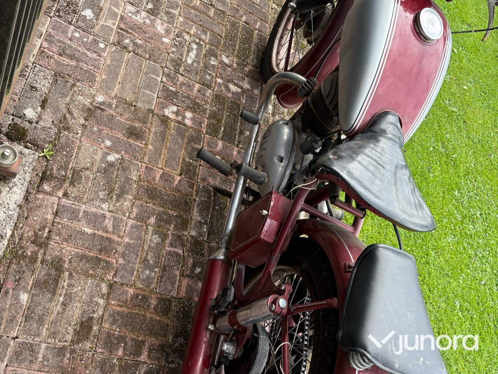 Veteranmotorcykel Monark ILO M/402