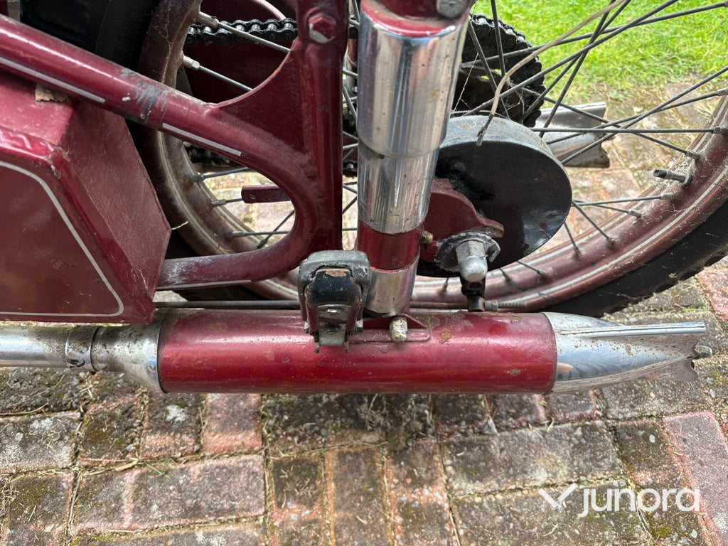 Veteranmotorcykel Monark ILO M/402