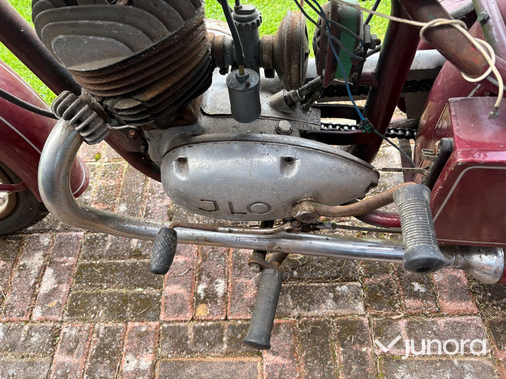 Veteranmotorcykel Monark ILO M/402