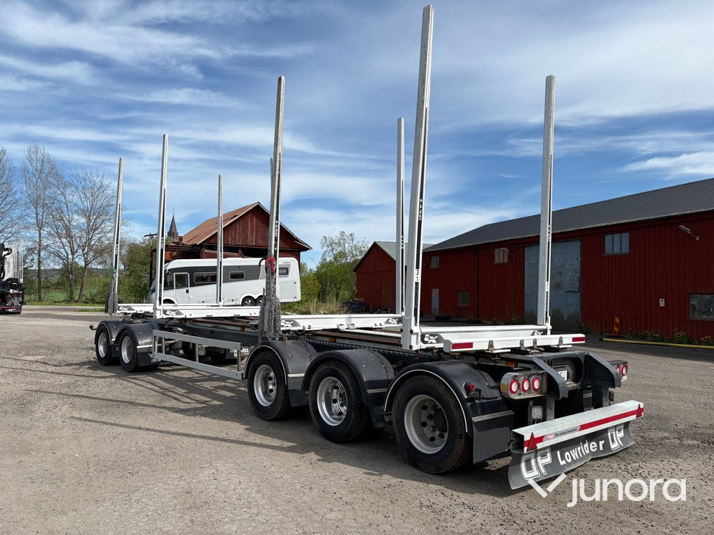 Timmersläp - Op, AM Trailer, 4 bankad
