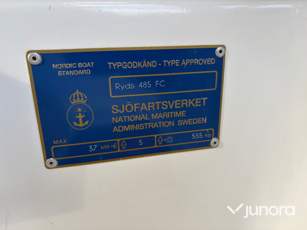Motorbåt Ryds 485 FC – Yamaha F50 AET 50 hk 4-takt – Neptun trailer