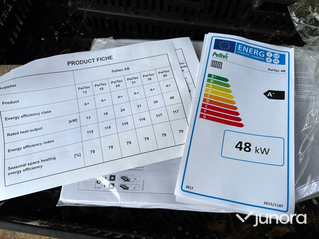 Pelletspanna - Pelltec 48 KW