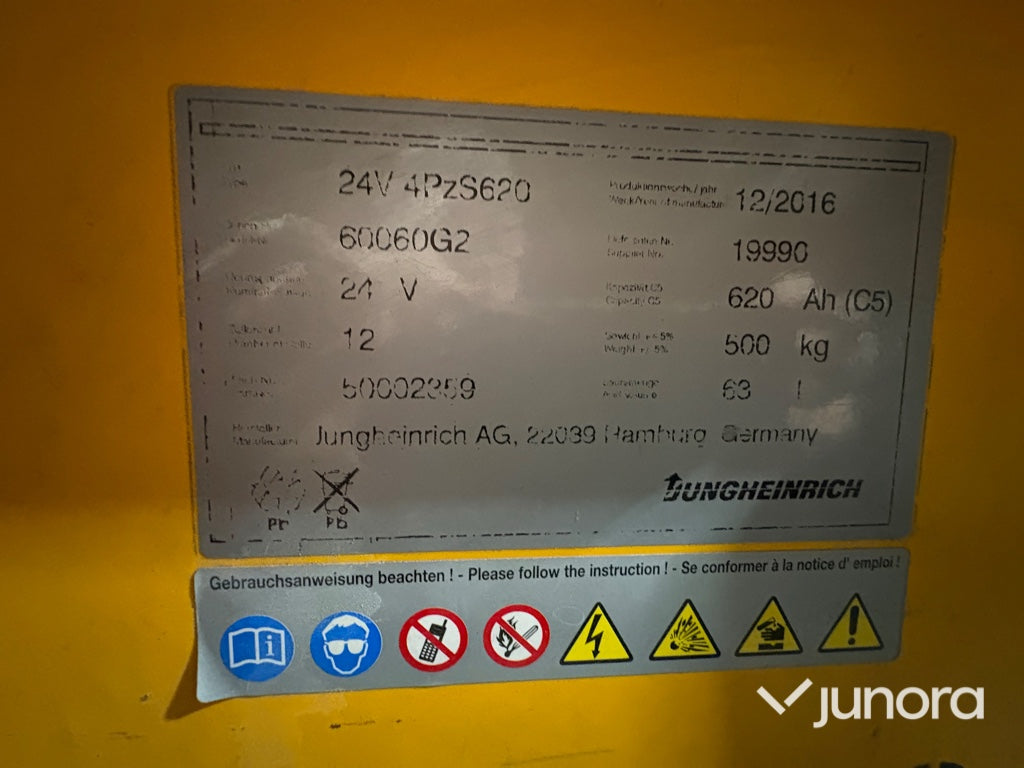 Plocktruck – Jungheinrich EKS 110 Z 280 ZZ