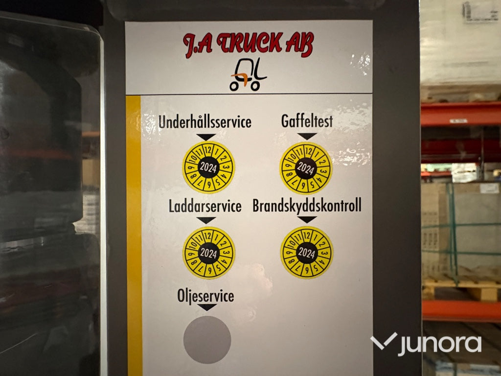 Plocktruck – Jungheinrich EKS 110 Z 280 ZZ