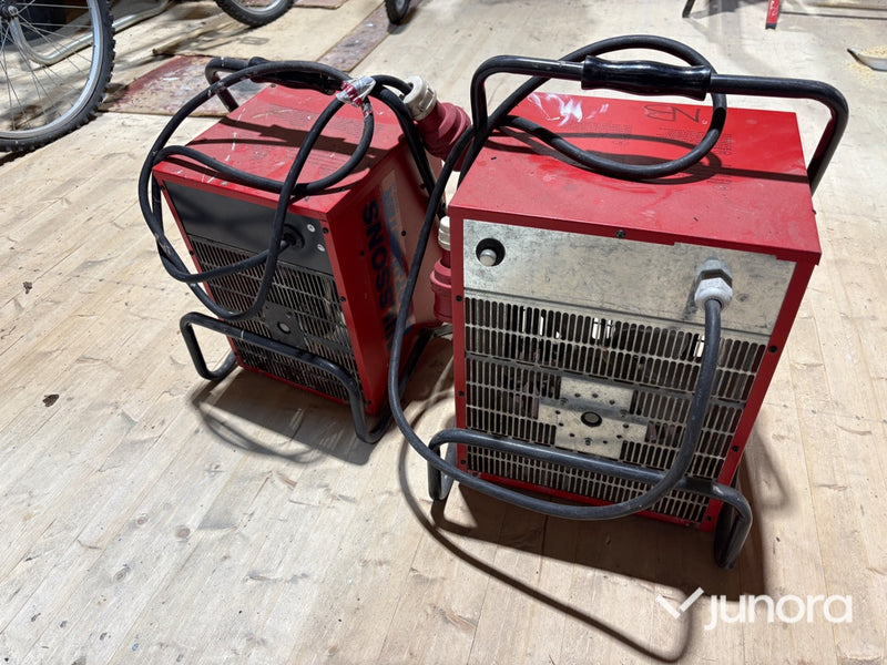 Värmefläktar - Anslut 5kw och 4.5kw