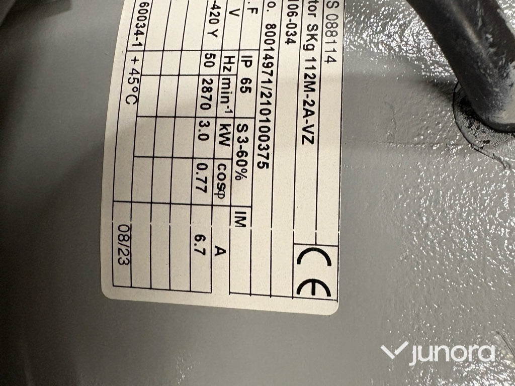 Motor - 3-fas, SKg 112M-2A-VZ – 3,0 kW