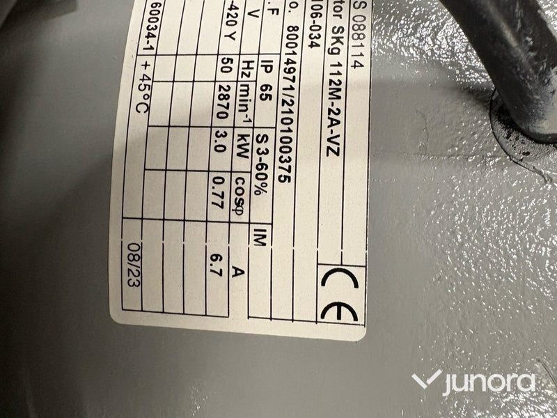 Motor - 3-fas, SKg 112M-2A-VZ – 3,0 kW