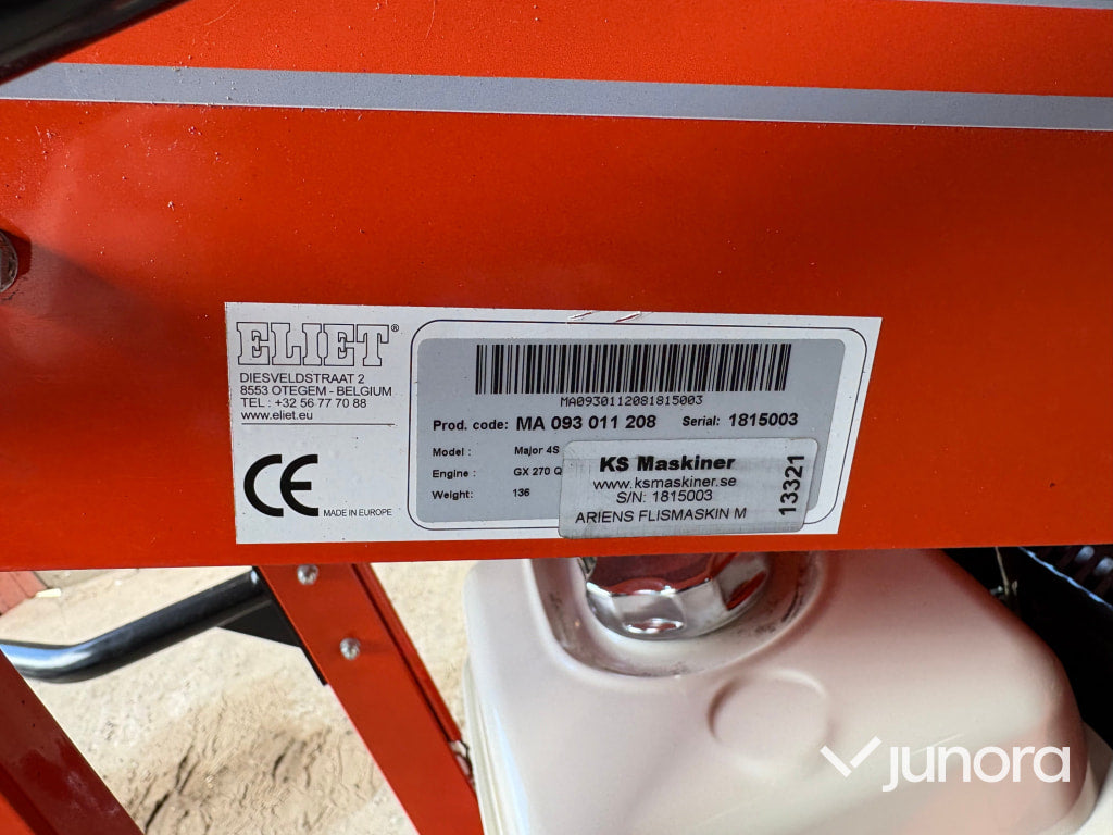 Flistugg - Ariens Major 15 hp