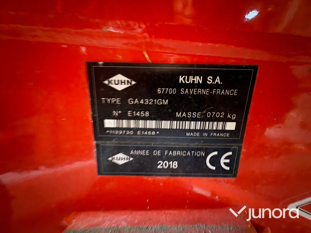 Strängläggare Kuhn GR 4321 GM