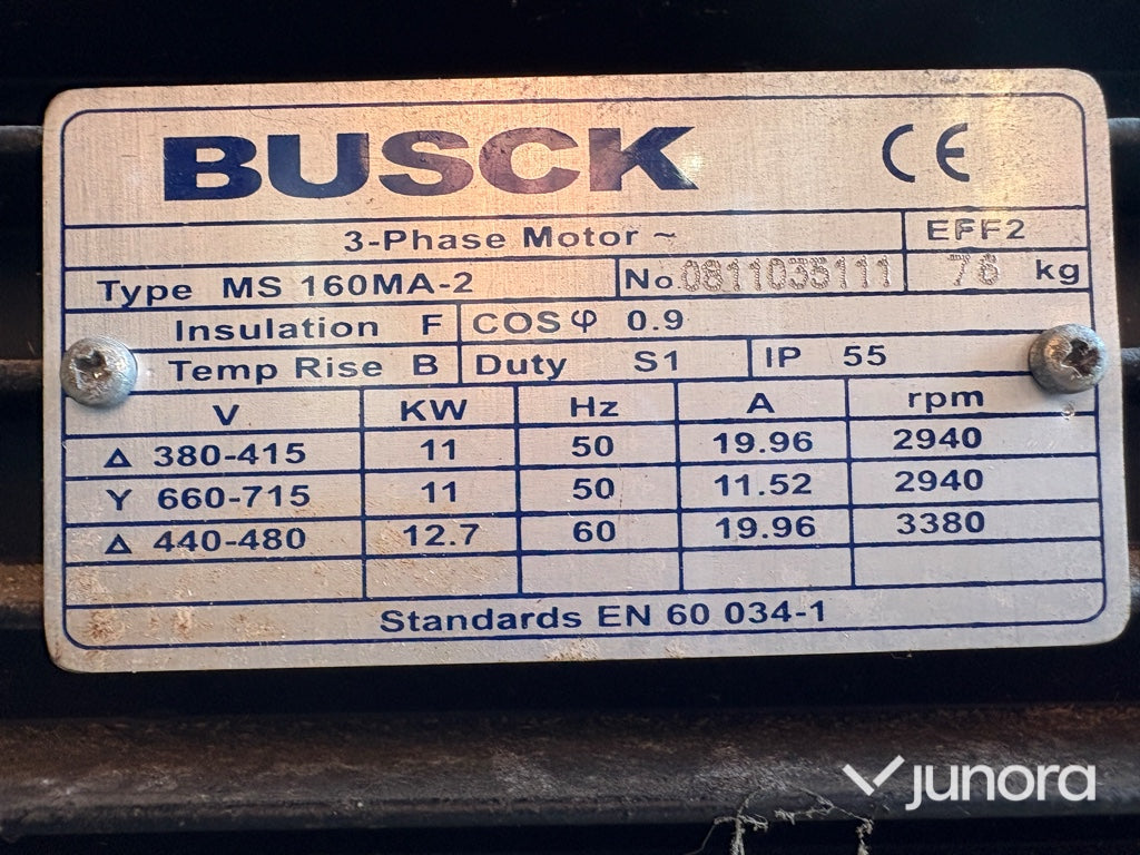 Elmotor - Busck, EFF2