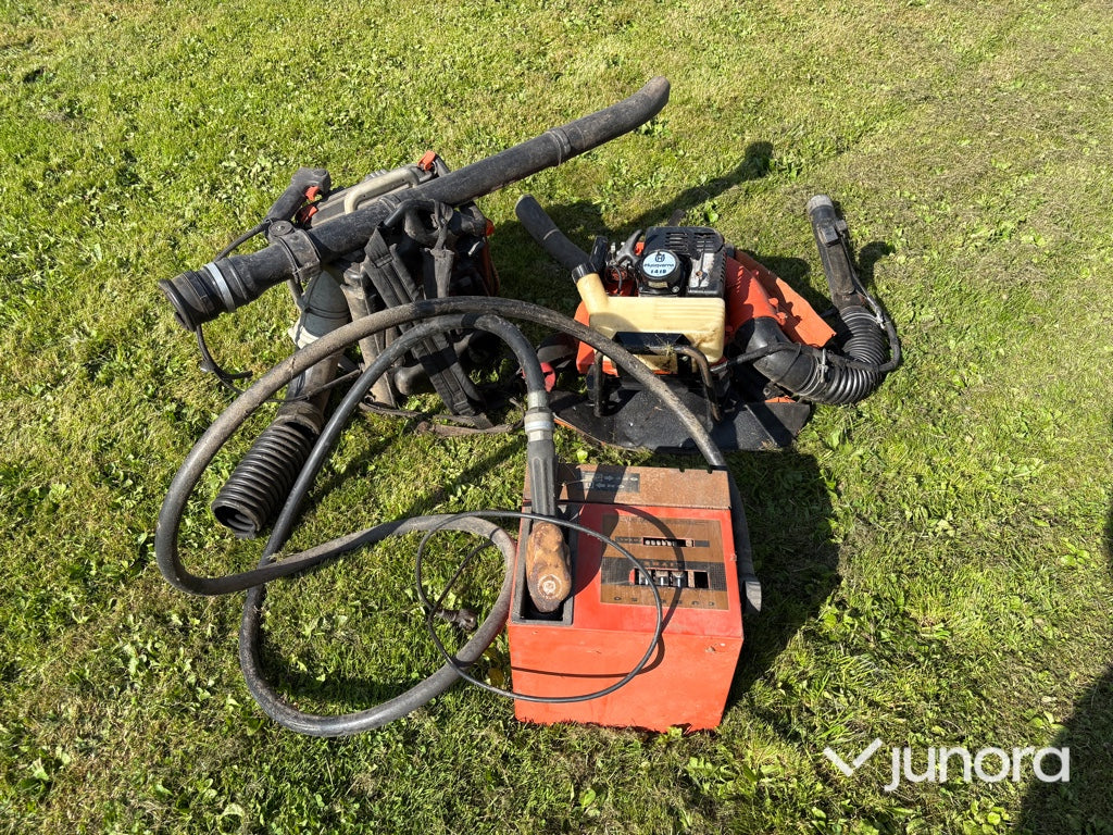 Dieselpump, Lövblås - Cube, Husqvarna Echo