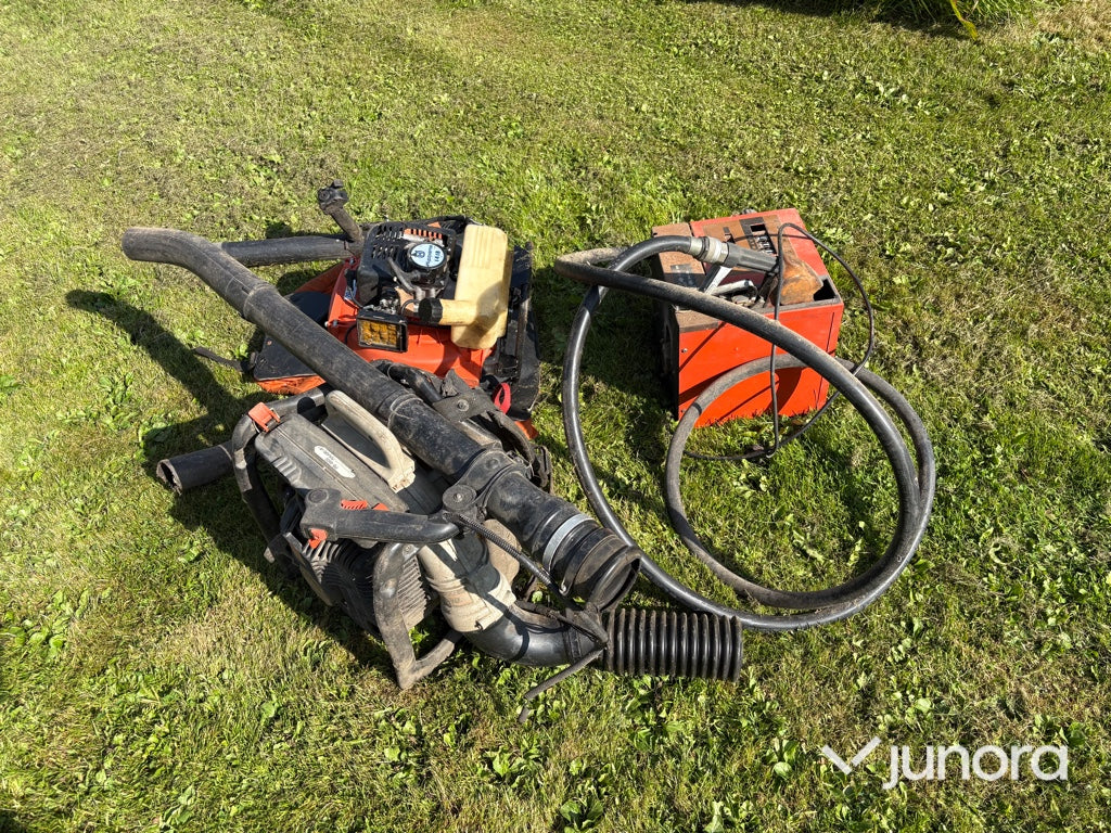 Dieselpump, Lövblås - Cube, Husqvarna Echo