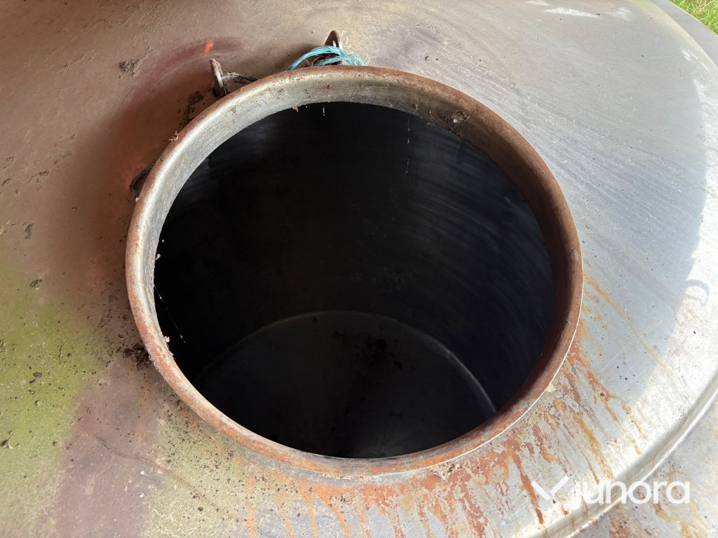 Mejeritankar – Rostfria 2 stycken 5 m³/st
