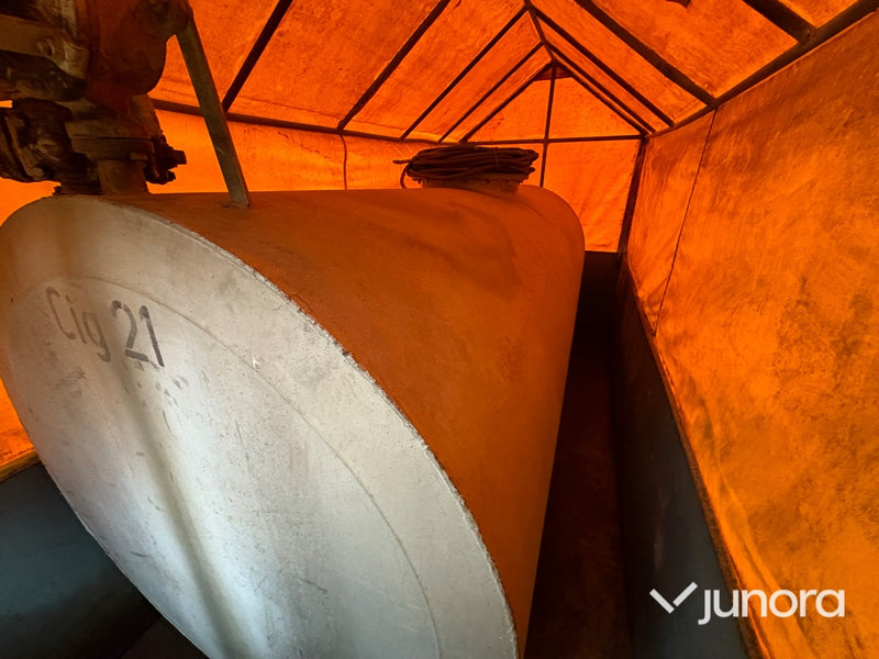 Dieseltank - med invallning