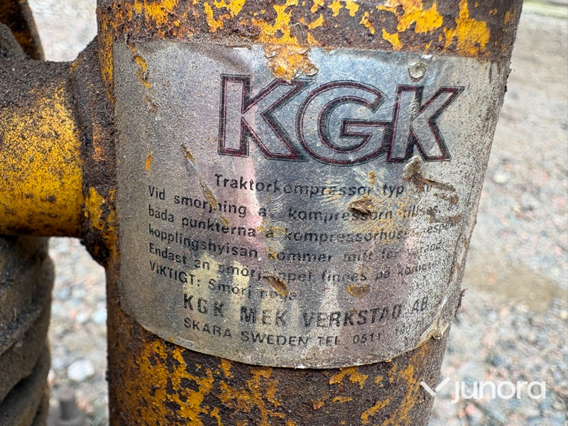 Traktorkompressor - KGK Mek Verkstad, TP