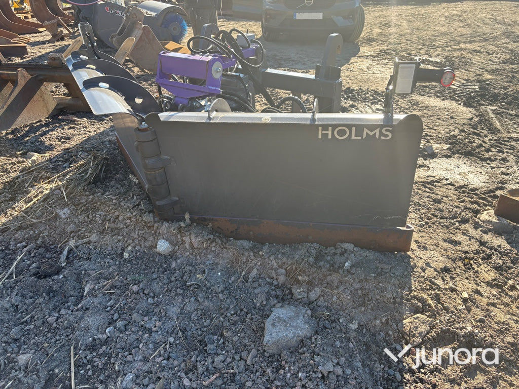 Hjullastare + Vikplog - Kramer 8115, Holms PVL240C