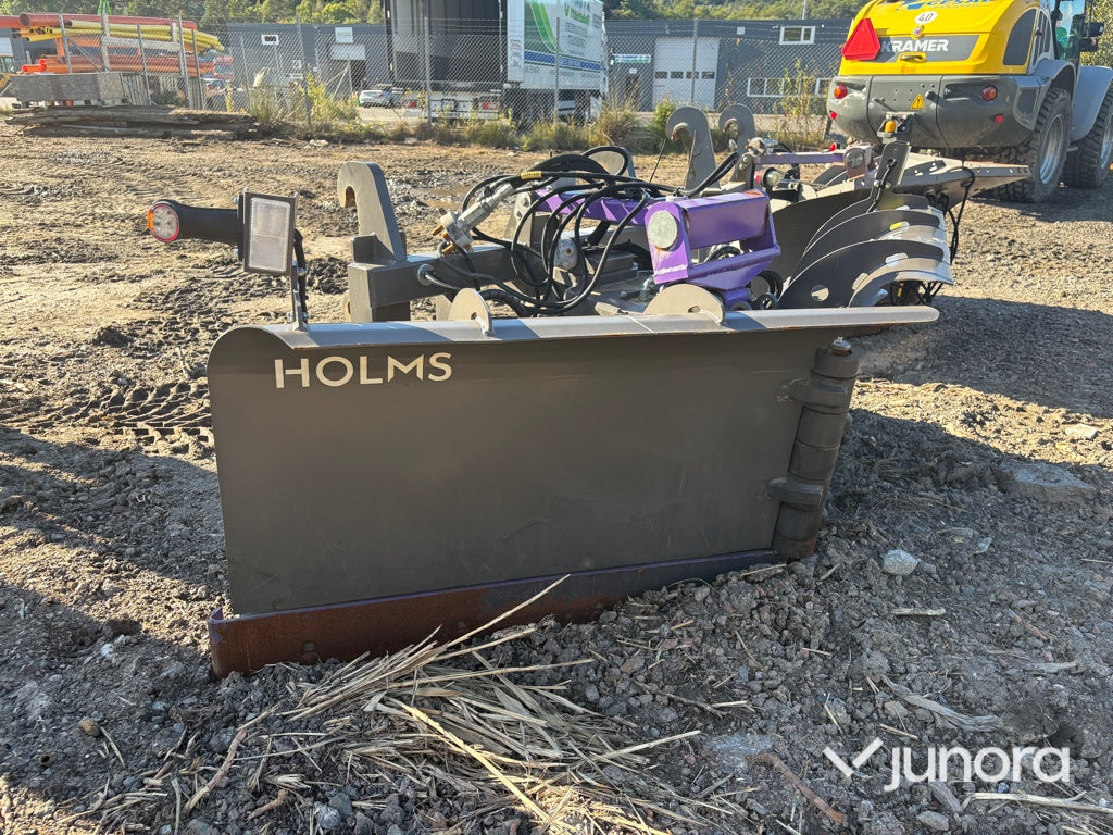 Hjullastare + Vikplog - Kramer 8115, Holms PVL240C