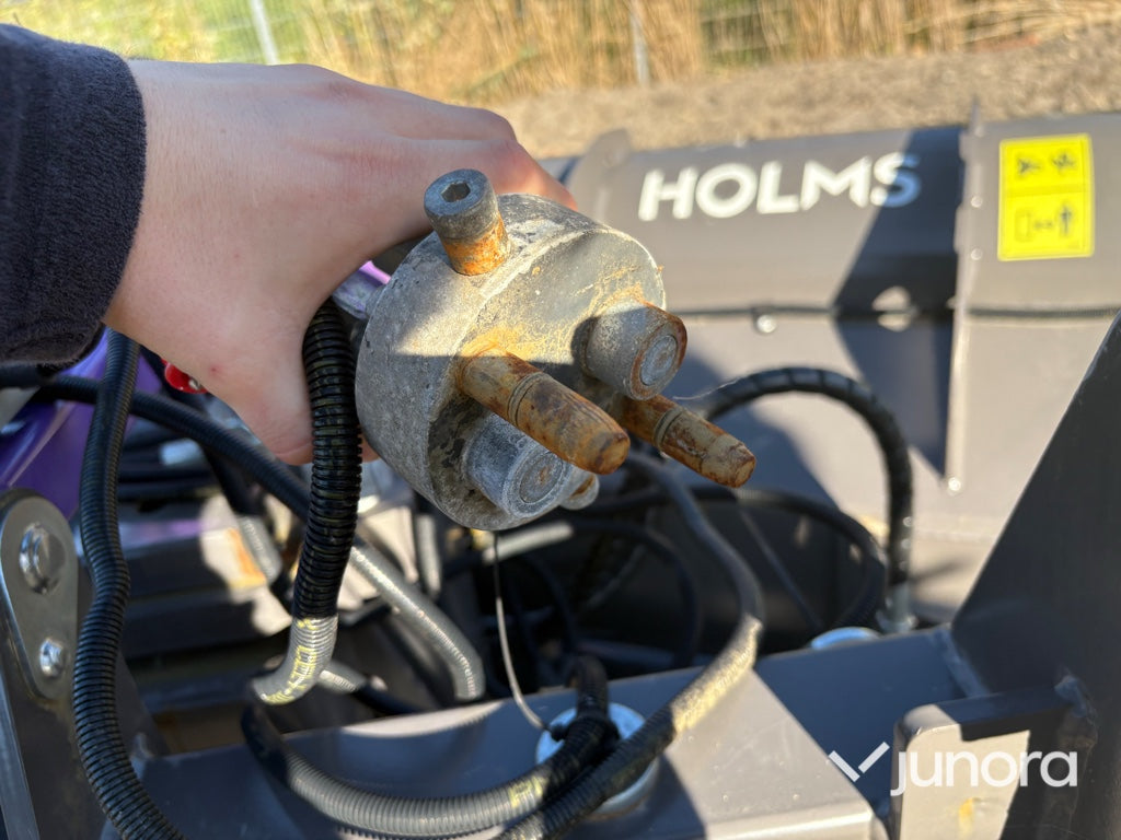 Hjullastare + Vikplog - Kramer 8115, Holms PVL240C