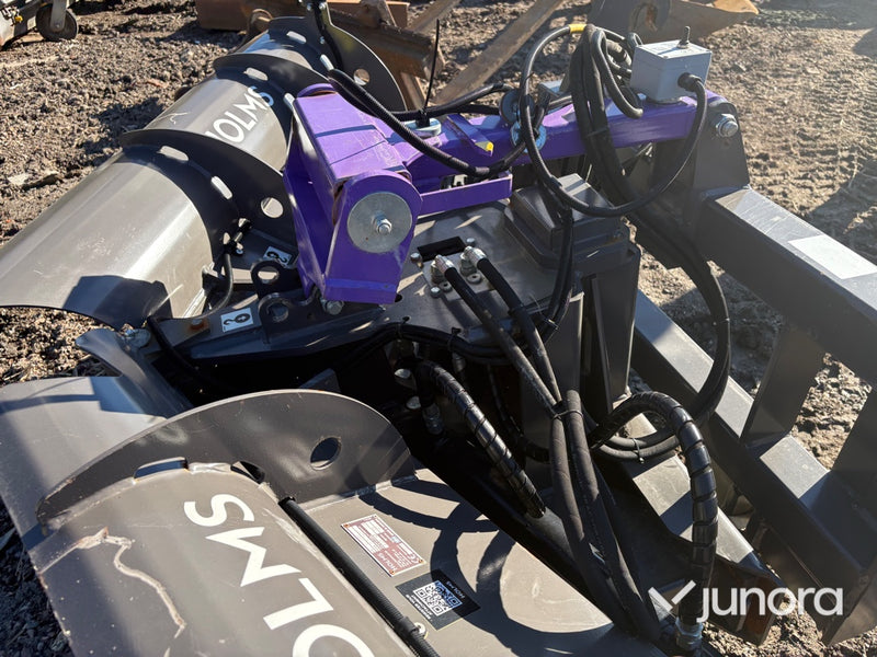 Hjullastare + Vikplog - Kramer 8115, Holms