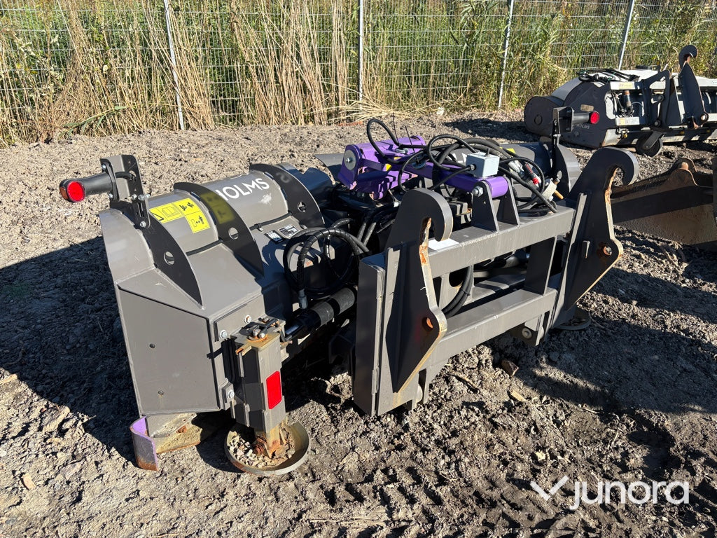 Hjullastare + Vikplog - Kramer 8115, Holms PVL240C