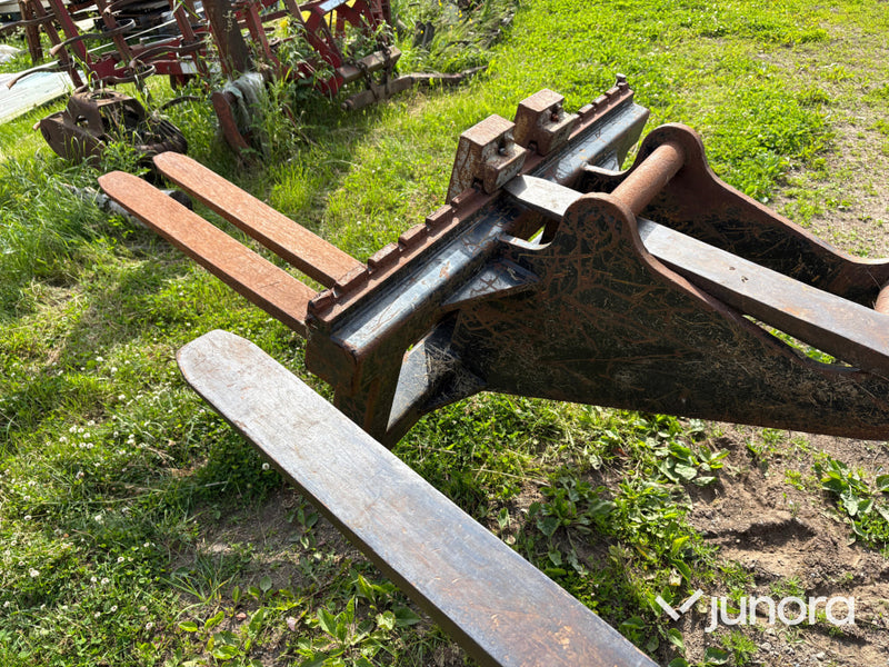 Pallgafflar med S60 fäste