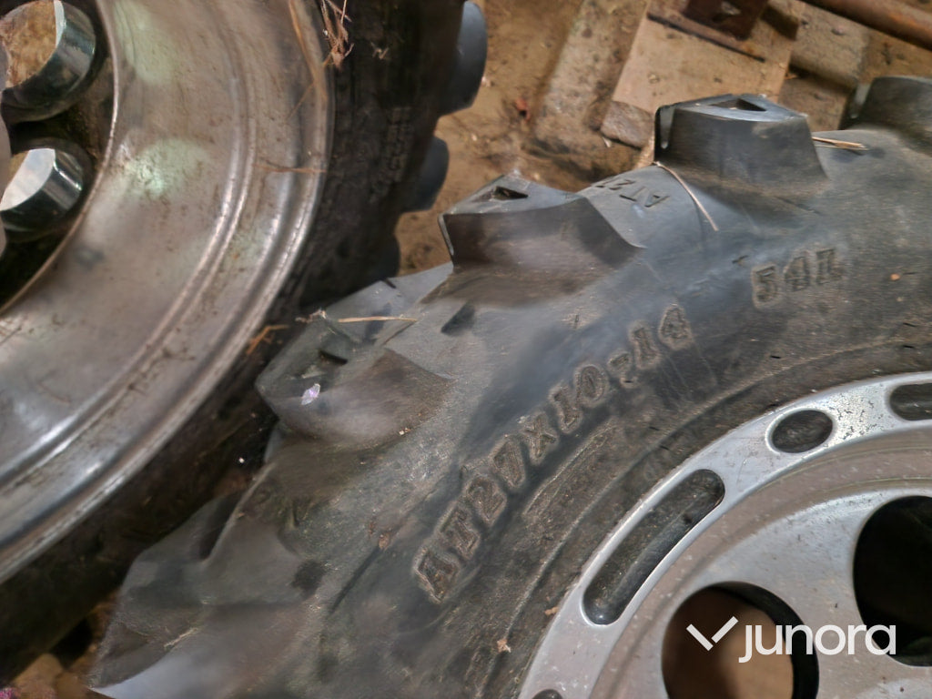 ATV-Däck Med Aluminium Fälgar