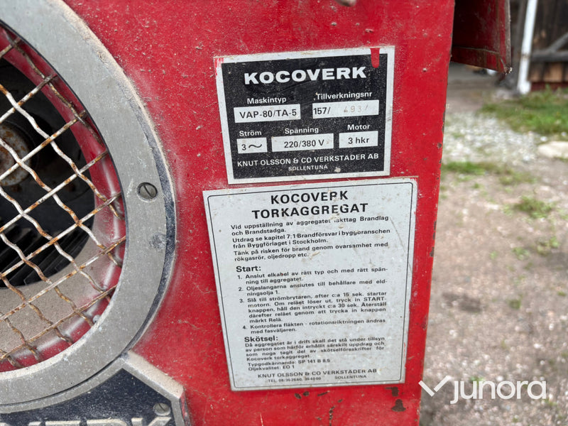 Dieselvärmare Kocoverk VAP-80