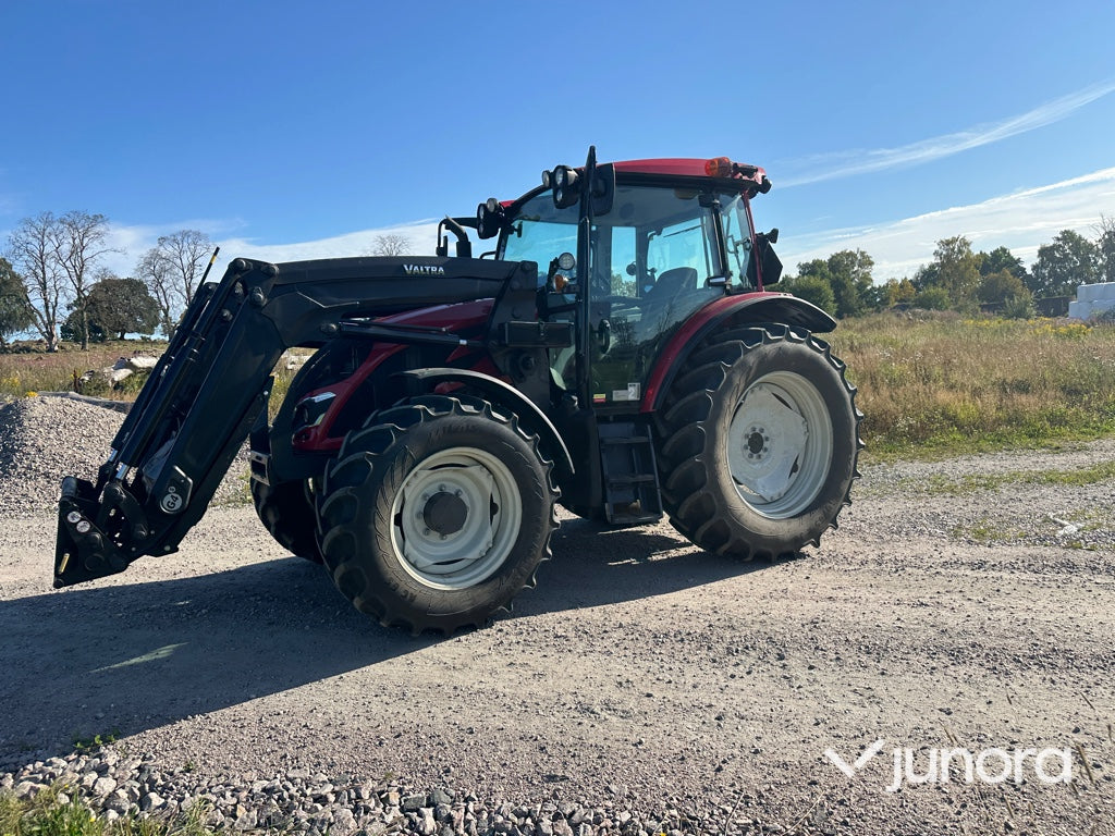 Traktor med lastare