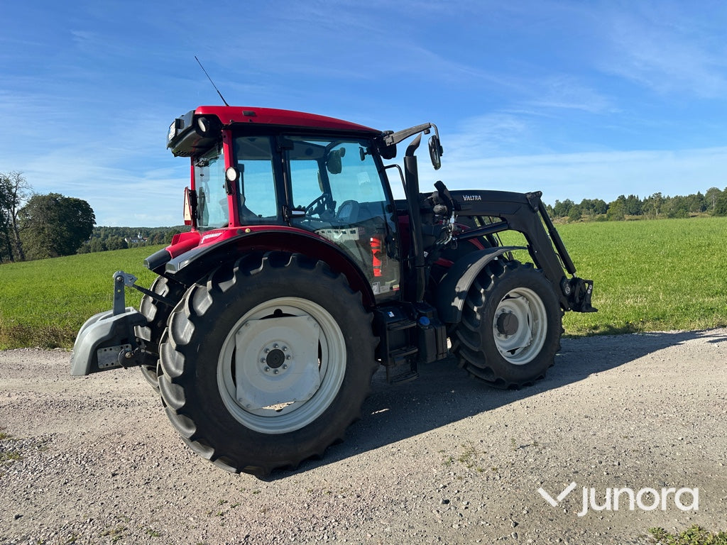 Traktor med lastare