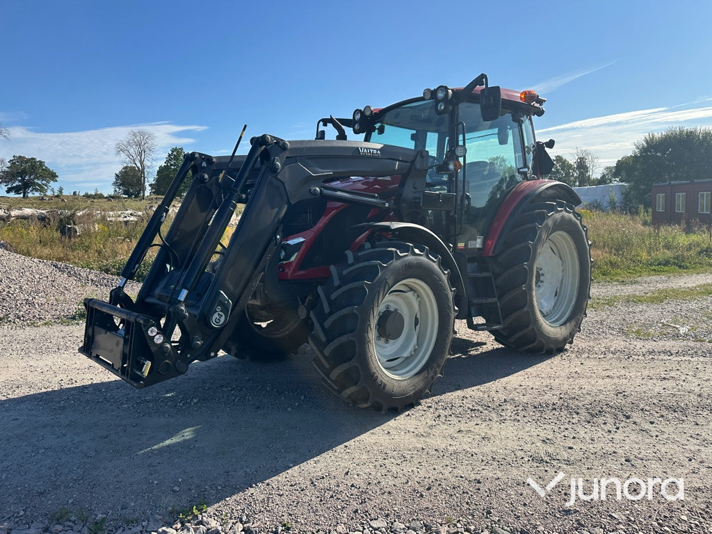 Traktor med lastare